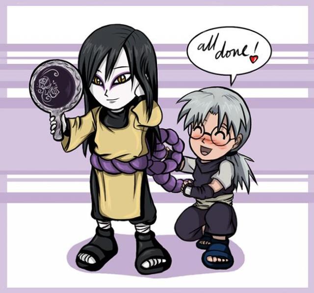 Kabuto and Orochimaru It is all done, master